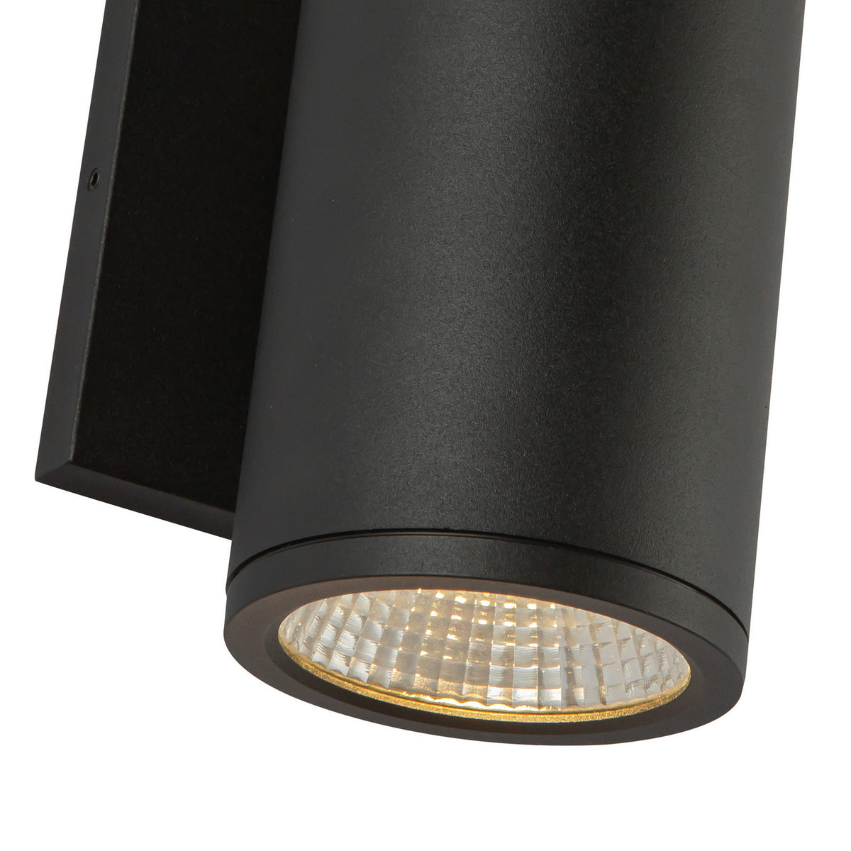 Applique extérieure 3po Nordic Vers le haut + vers le bas, Noir, 7" – vue 3