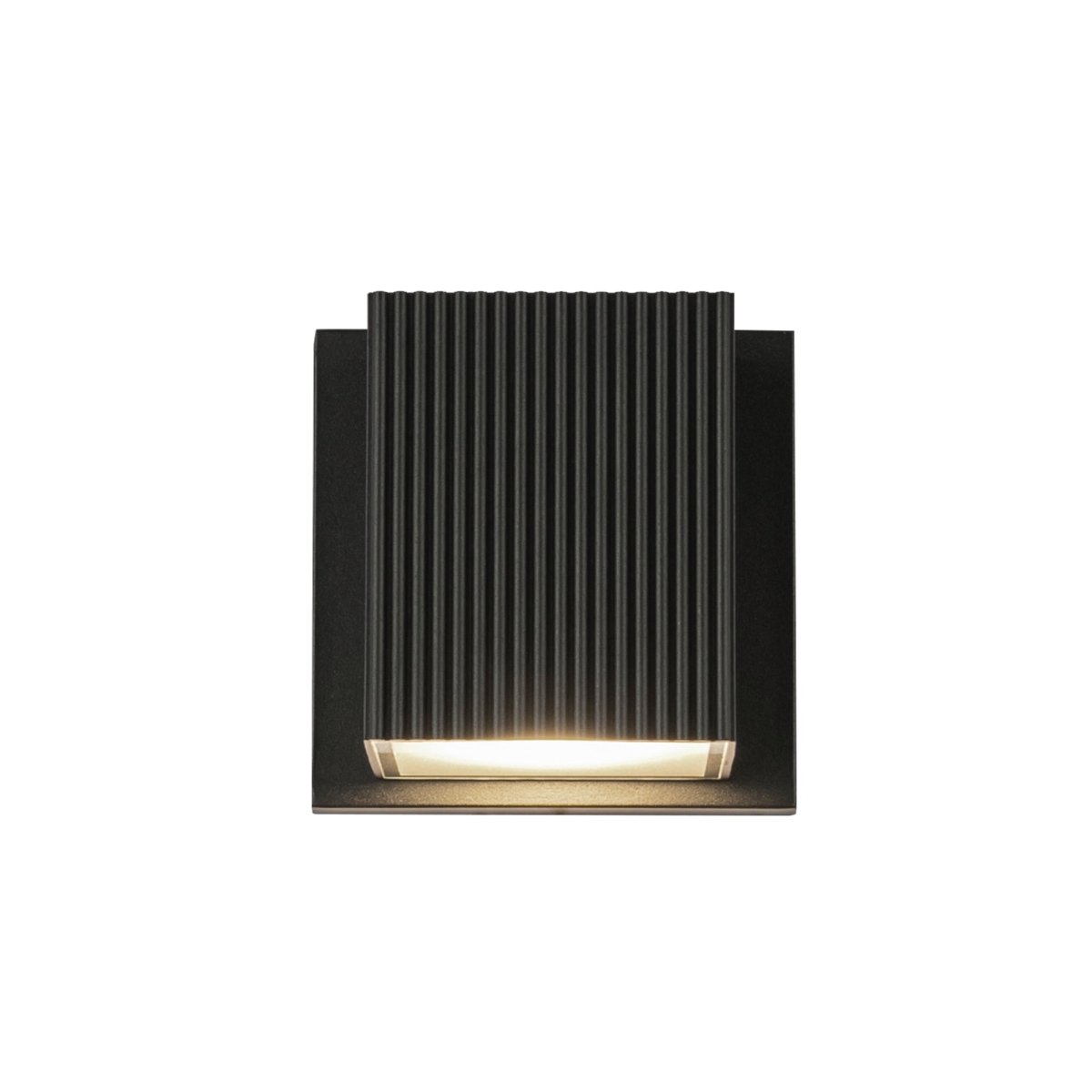 Murale extérieure Mavis - Noir Diffuseur en verre givré by Kuzco Lighting | Luminaires & cie