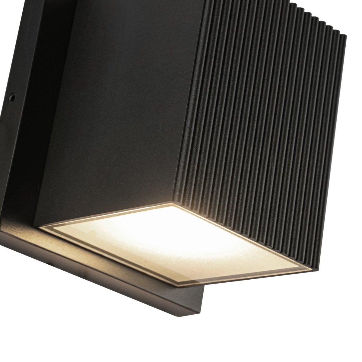Murale extérieure Mavis - Noir Diffuseur en verre givré by Kuzco Lighting | Luminaires & cie