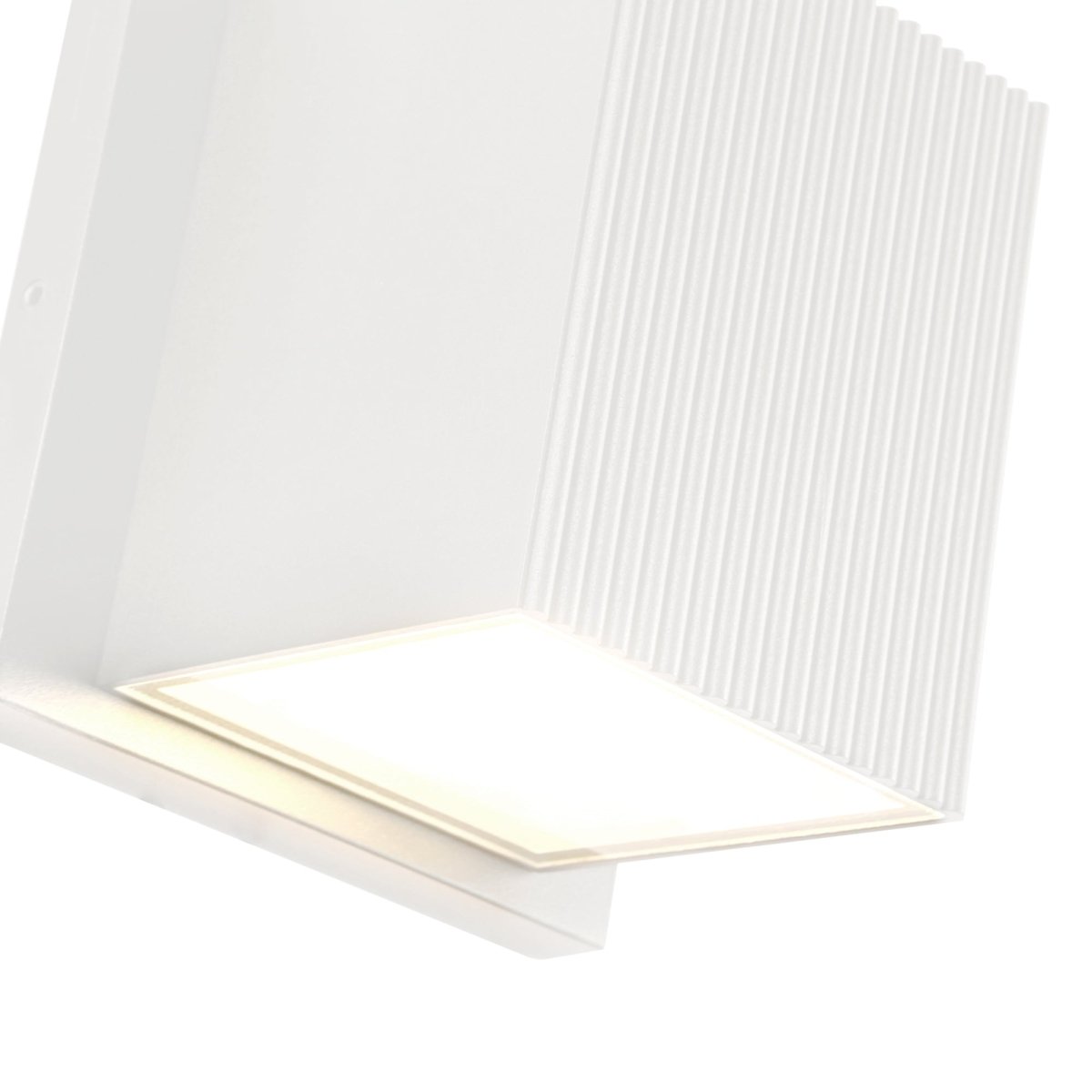 Murale extérieure Mavis - Blanc Diffuseur en verre givré by Kuzco Lighting | Luminaires & cie