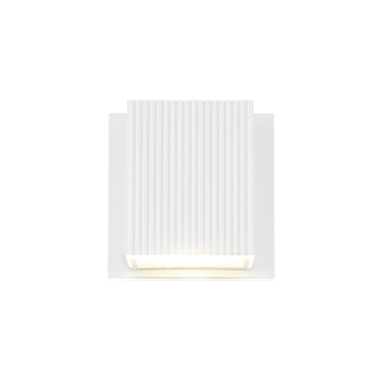 Murale extérieure Mavis - Blanc Diffuseur en verre givré by Kuzco Lighting | Luminaires & cie