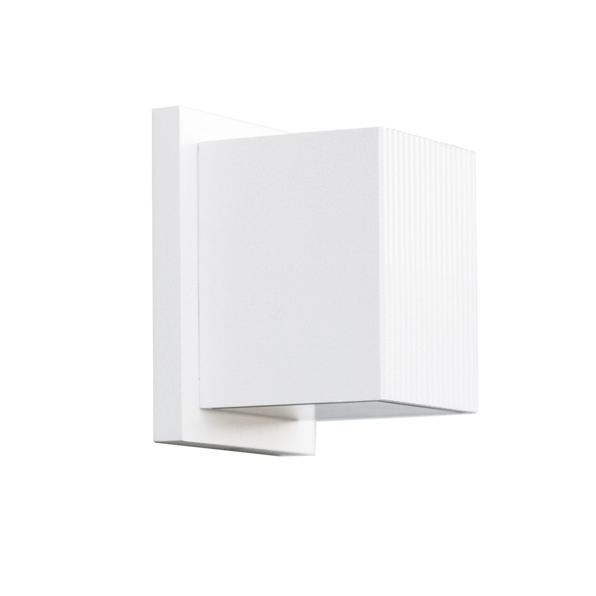 Murale extérieure Mavis - Blanc Verre dépoli by Kuzco Lighting | Luminaires & cie