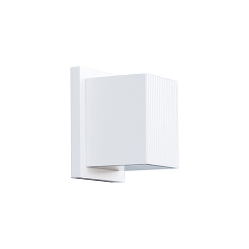 Murale extérieure Mavis - Blanc Verre dépoli by Kuzco Lighting | Luminaires & cie
