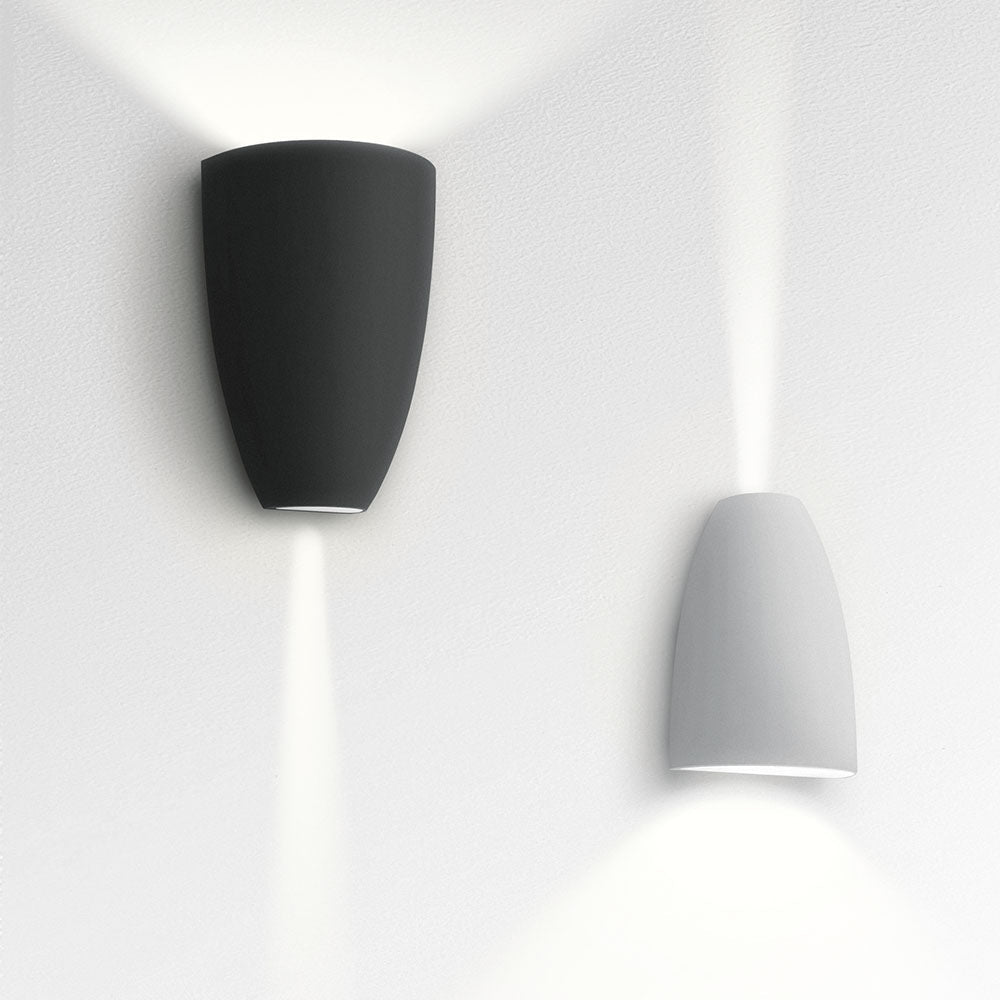 Murale Extérieure Molla - Gris 3000°K by Artemide | Luminaires & cie