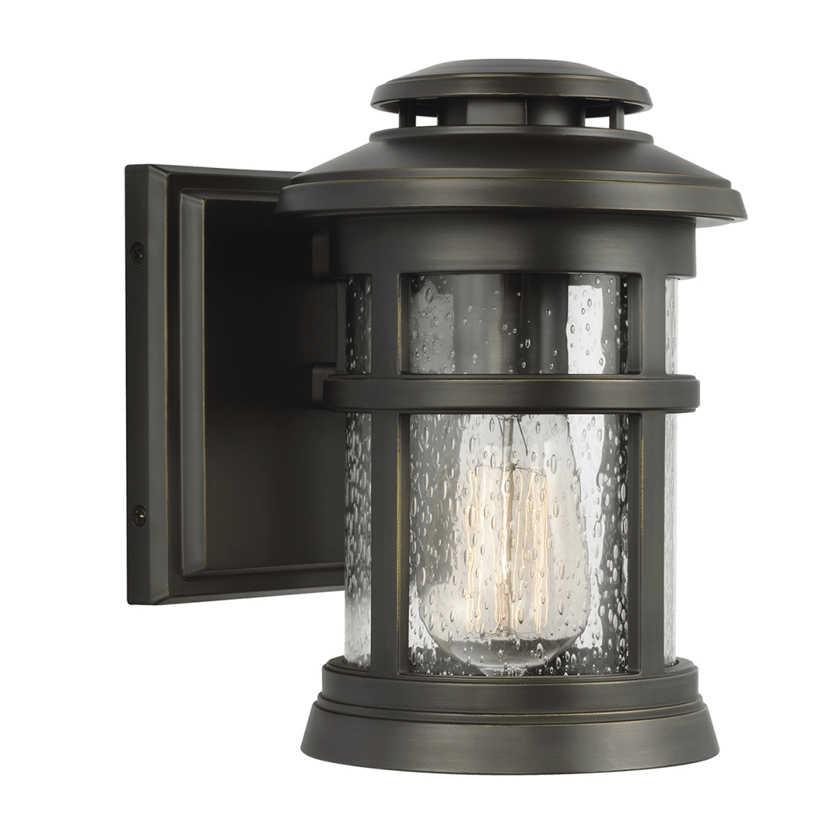 Murale extérieure Newport - Bronze antique 6 1/4" 1 by Visual Comfort Studio | Luminaires & cie