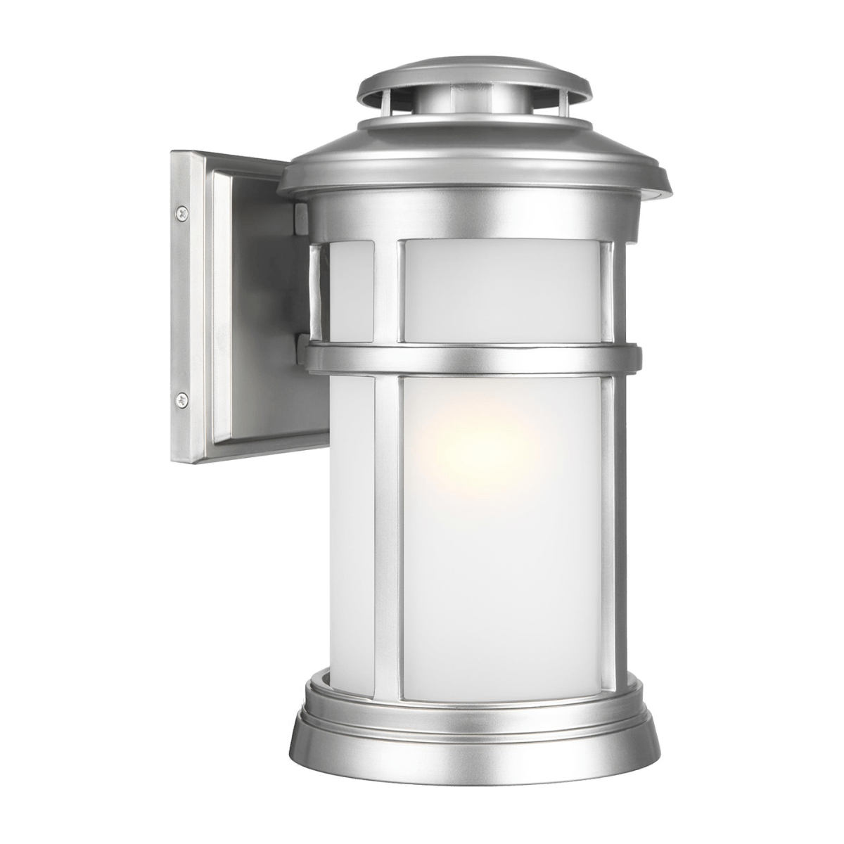 Murale extérieure Newport - Acier brossé peint 7 1/2" 1 by Visual Comfort Studio | Luminaires & cie