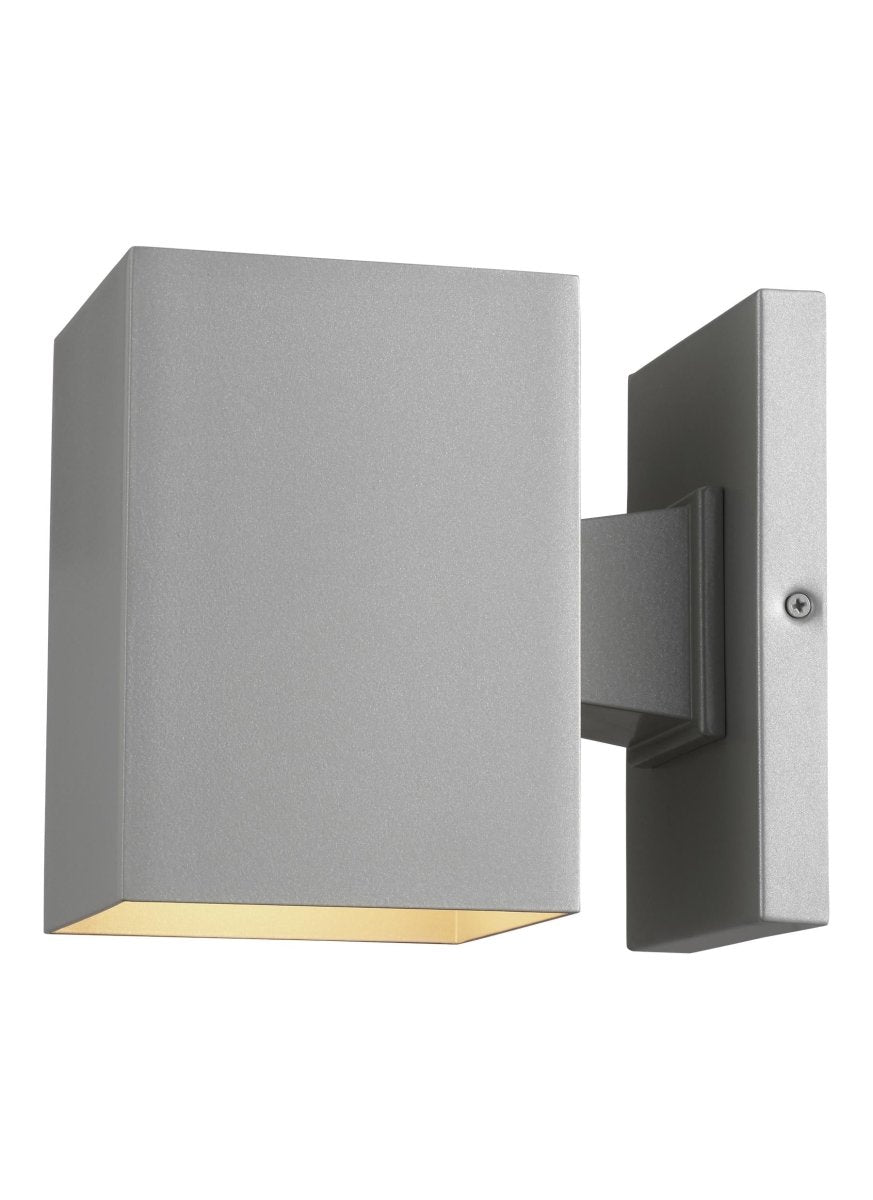 Murale extérieure Pohl - Nickel brossé peint Ampoules DEL incluses 7" by Visual Comfort Studio | Luminaires & cie