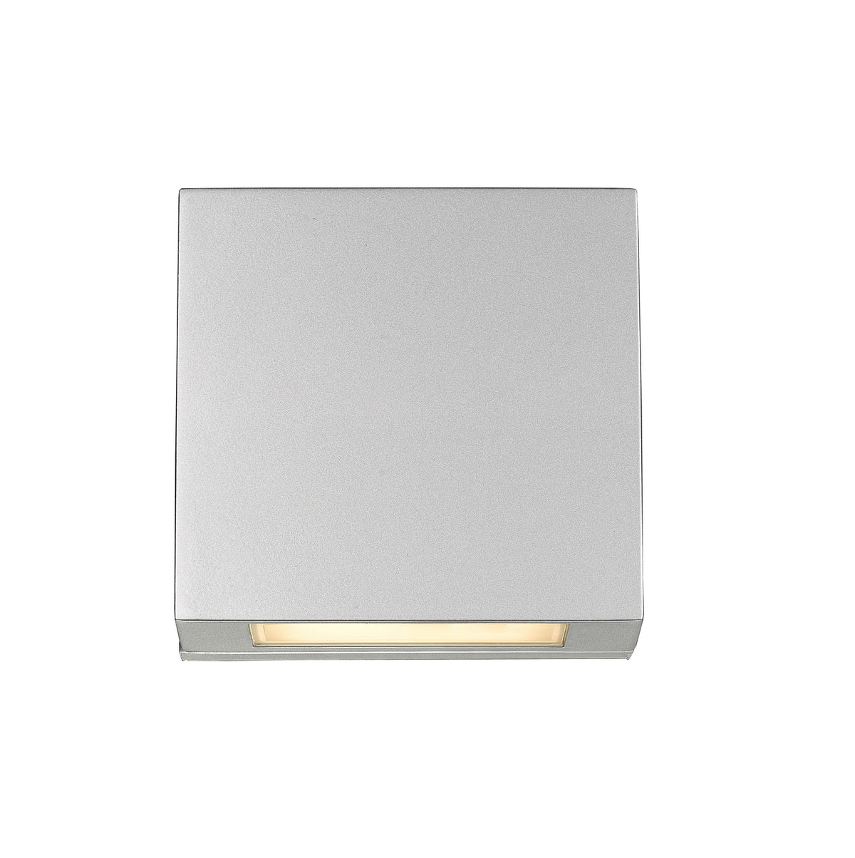 Applique extérieure Quadrate Argent, 9 1/4", nombre ampoules 2 – vue 4