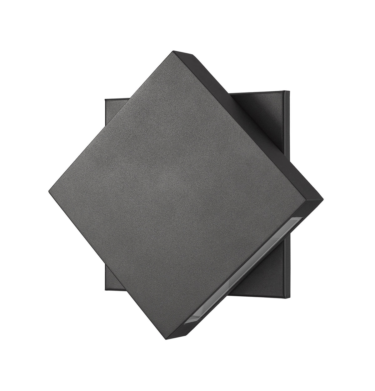 Applique extérieure Quadrate Noir, 11 1/4", nombre ampoules 1 – vue 5