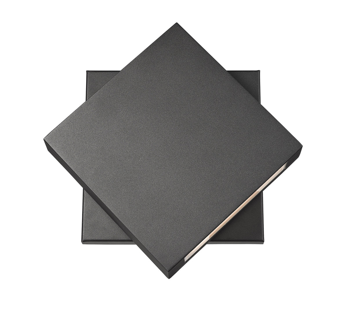 Applique extérieure Quadrate Noir, 11 1/4", nombre ampoules 1 – Z-Lite