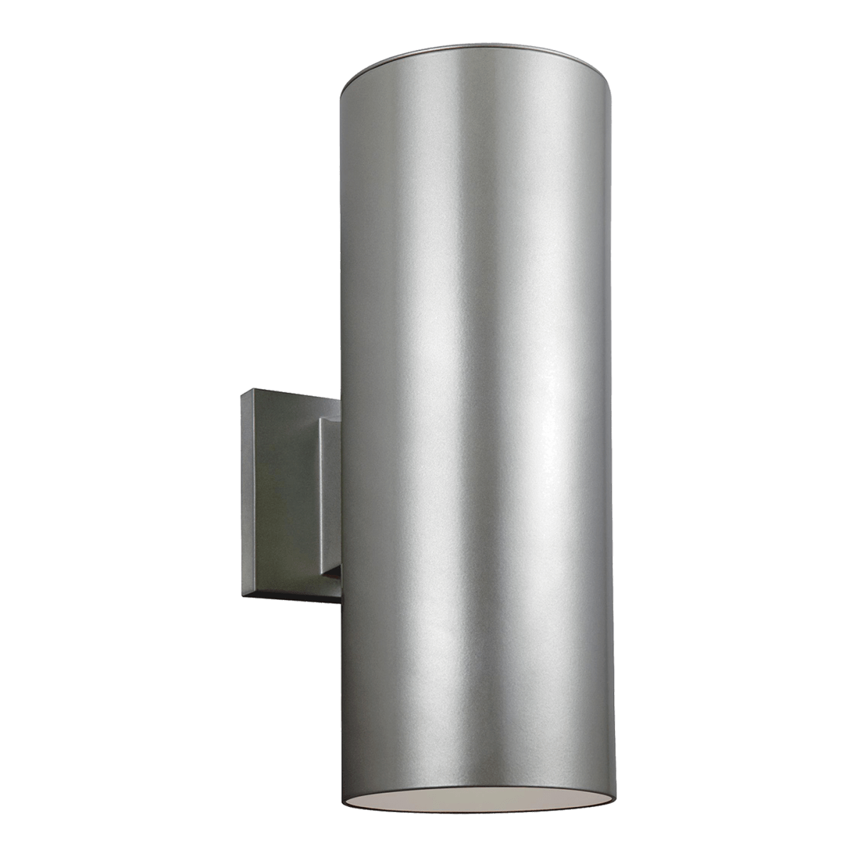 Murale extérieure S Outdoor Cylinders - Nickel brossé peint Ampoules non - incluses 14 1/4" by Visual Comfort Studio | Luminaires & cie