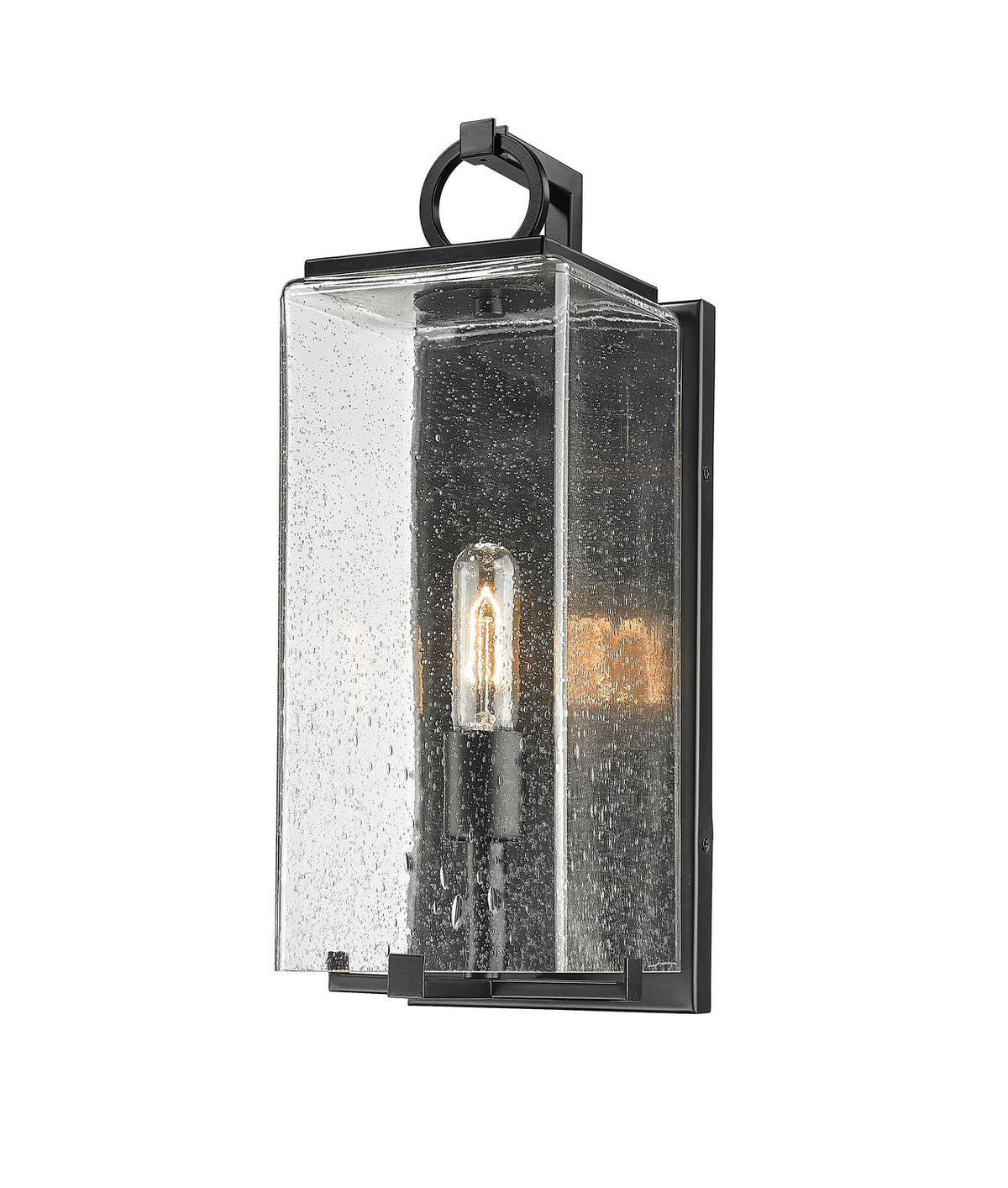 Applique extérieure Sana Grené transparent, 6 3/4" – Z-Lite