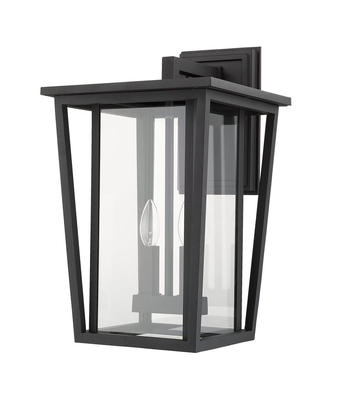 Lanterne murale extérieure Seoul Noir, 11 1/4" – vue 5