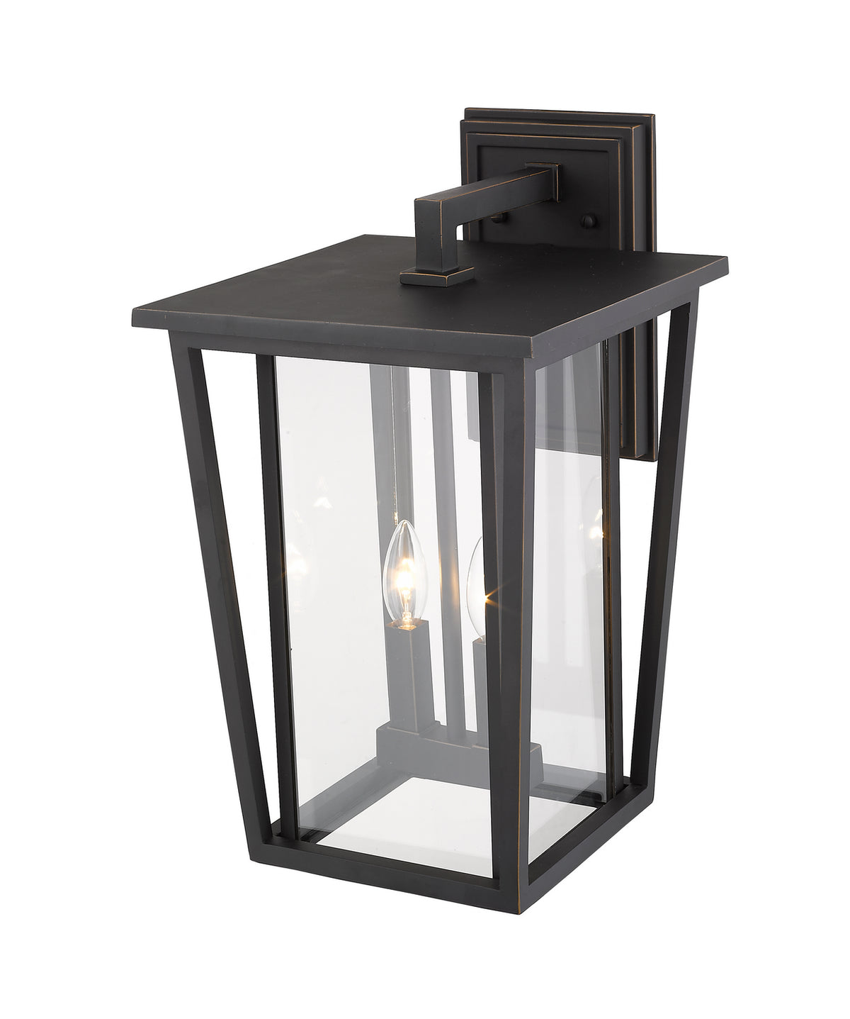 Lanterne murale extérieure Seoul Bronze huilé, 11 1/4" – vue 3