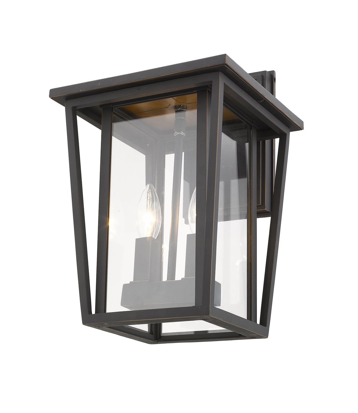 Lanterne murale extérieure Seoul Bronze huilé, 9 1/4" – vue 4