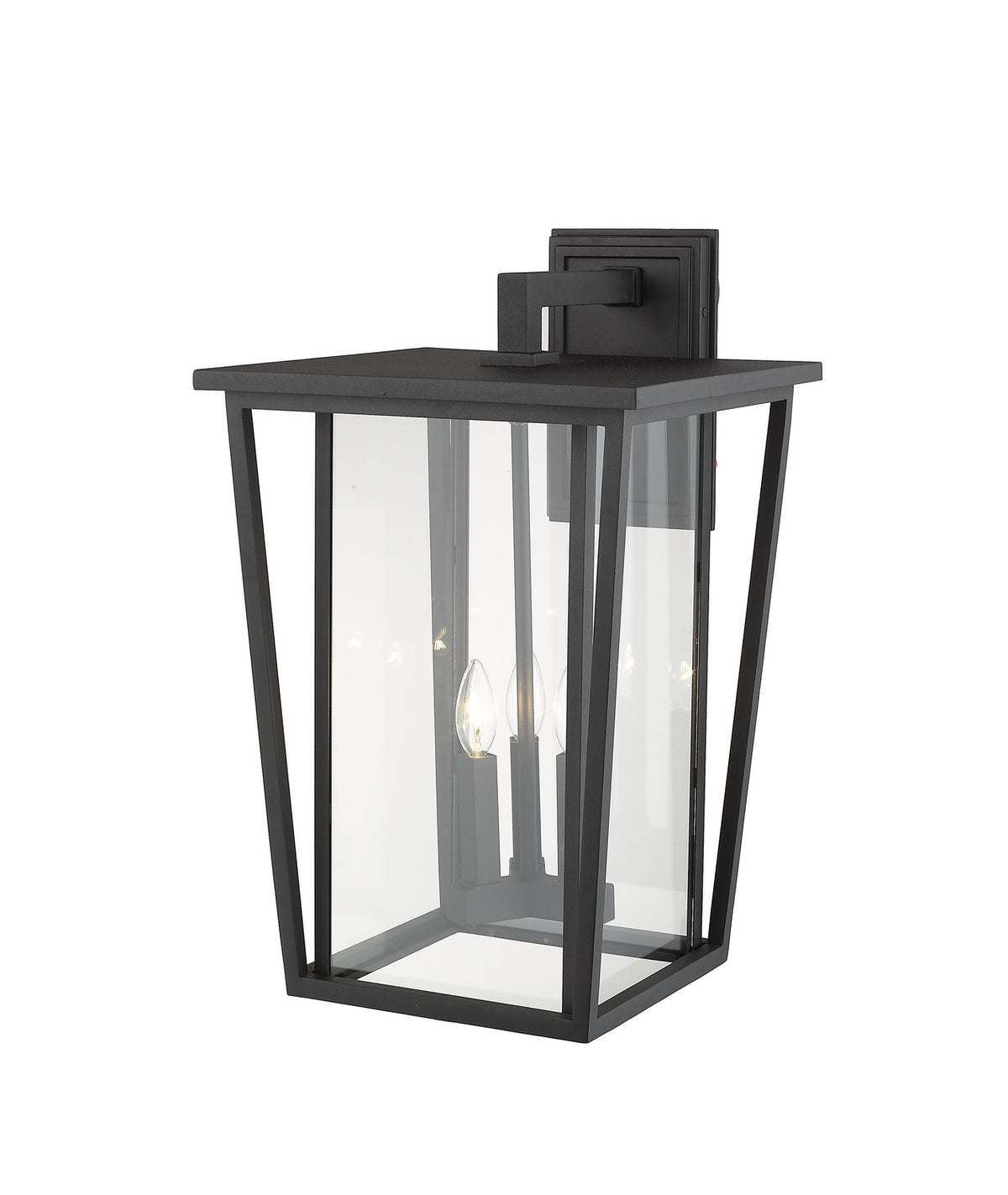 Lanterne murale extérieure Seoul Noir, 14" – vue 2