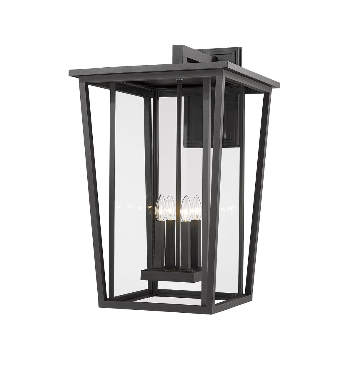 Lanterne murale extérieure Seoul Noir, 18" – Z-Lite