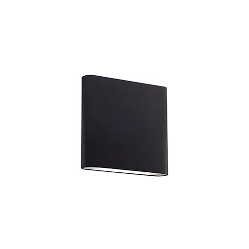 Murale extérieure Slate - Noir 6 1/8" Éclairage bi - directionnel by Kuzco Lighting | Luminaires & cie