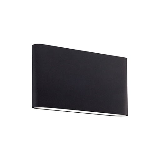 Murale extérieure Slate - Noir 9 7/8" Éclairage bi - directionnel by Kuzco Lighting | Luminaires & cie