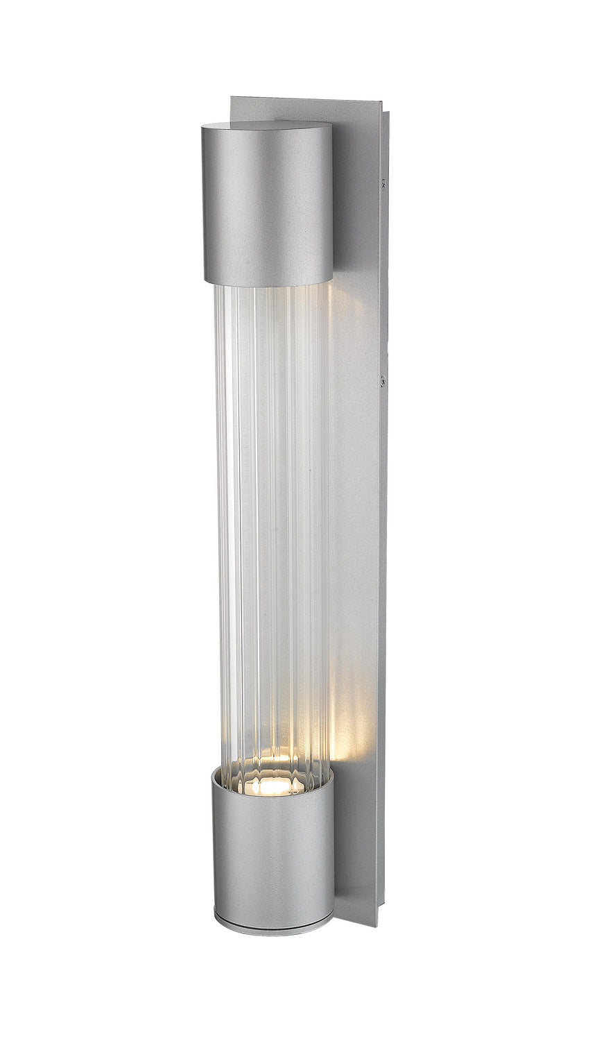 Applique extérieure Striate Argent, 24" – vue 4