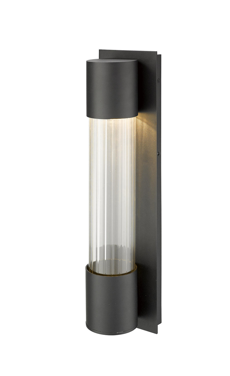 Applique extérieure Striate Noir, 21" – vue 4