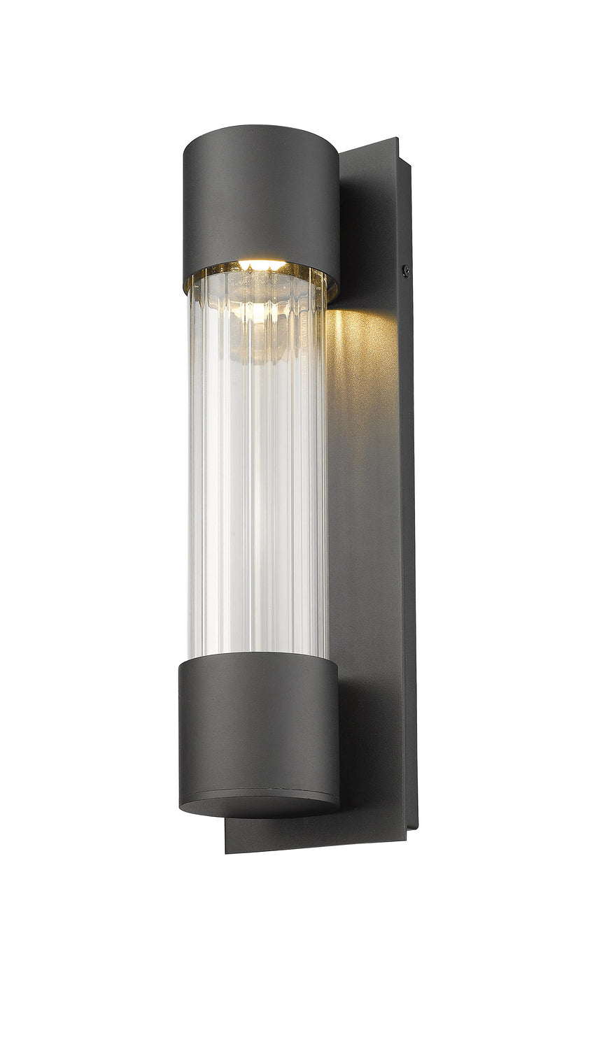 Applique extérieure Striate Noir, 17" – vue 3