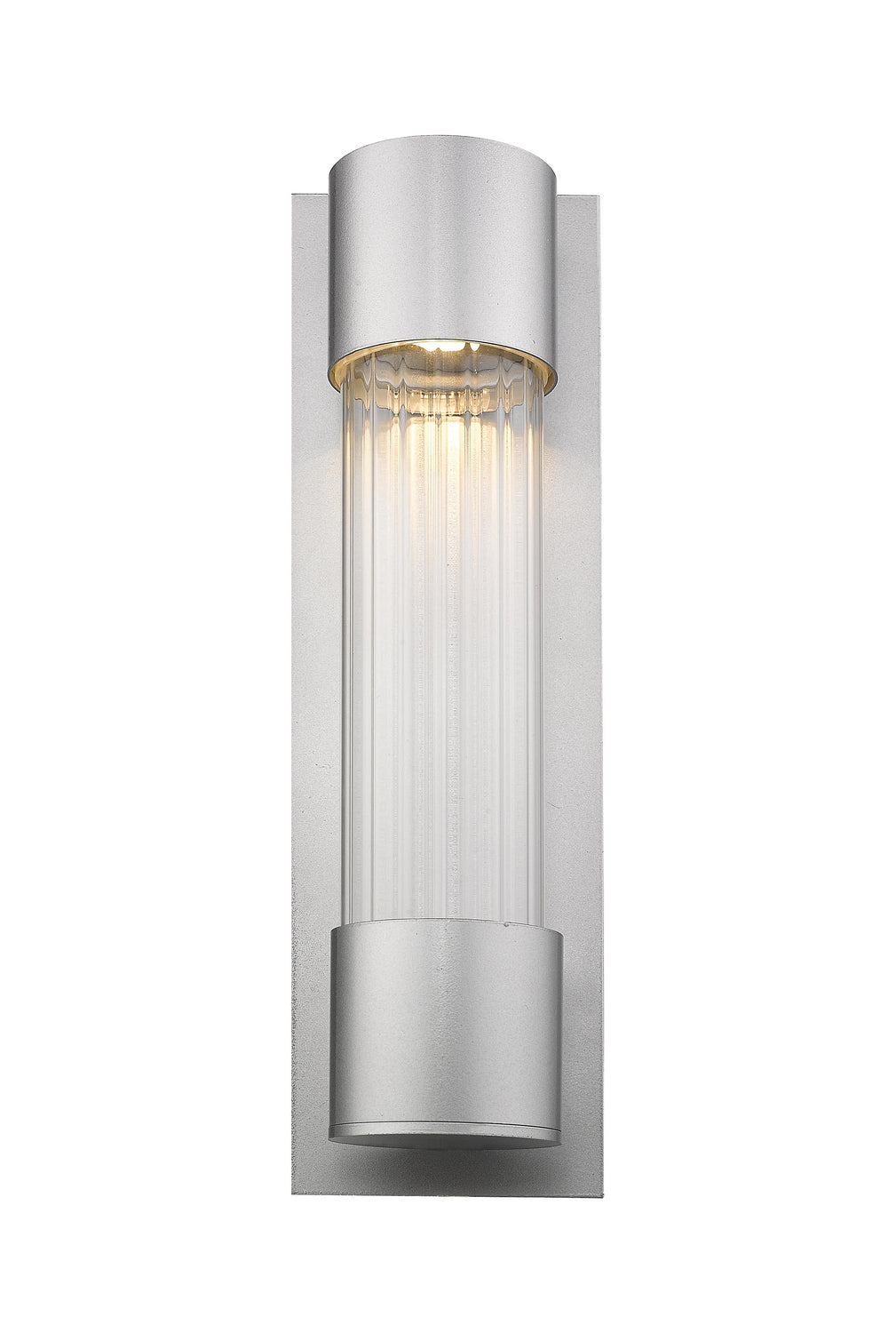 Applique extérieure Striate Argent, 17" – vue 2