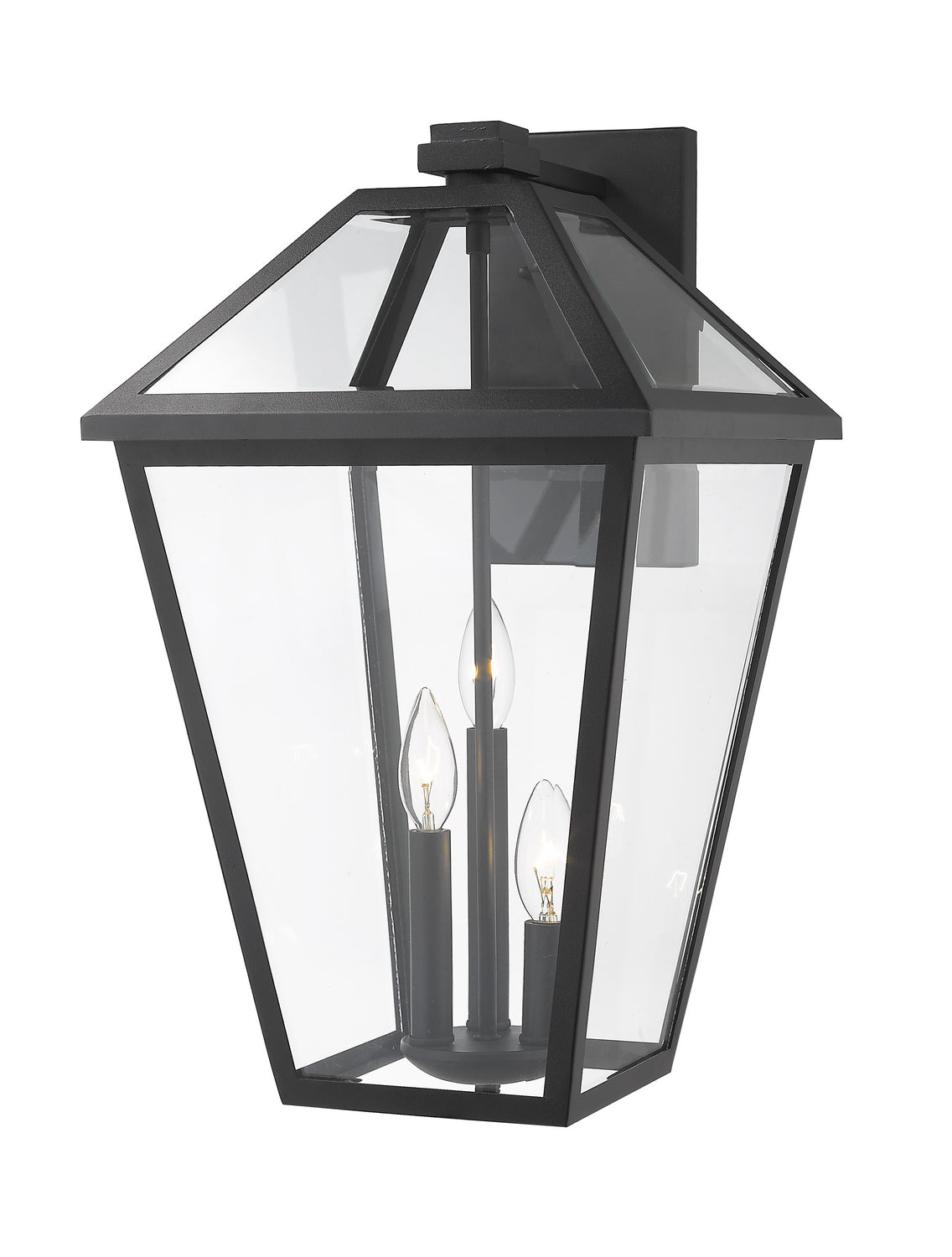 Lanterne murale extérieure Talbot Noir, 10" – Z-Lite