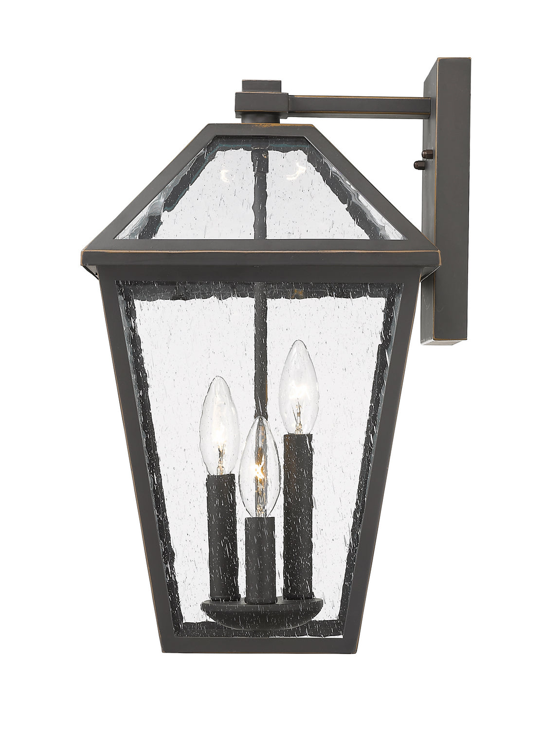 Lanterne murale extérieure Talbot Bronze huilé, 10" – vue 2