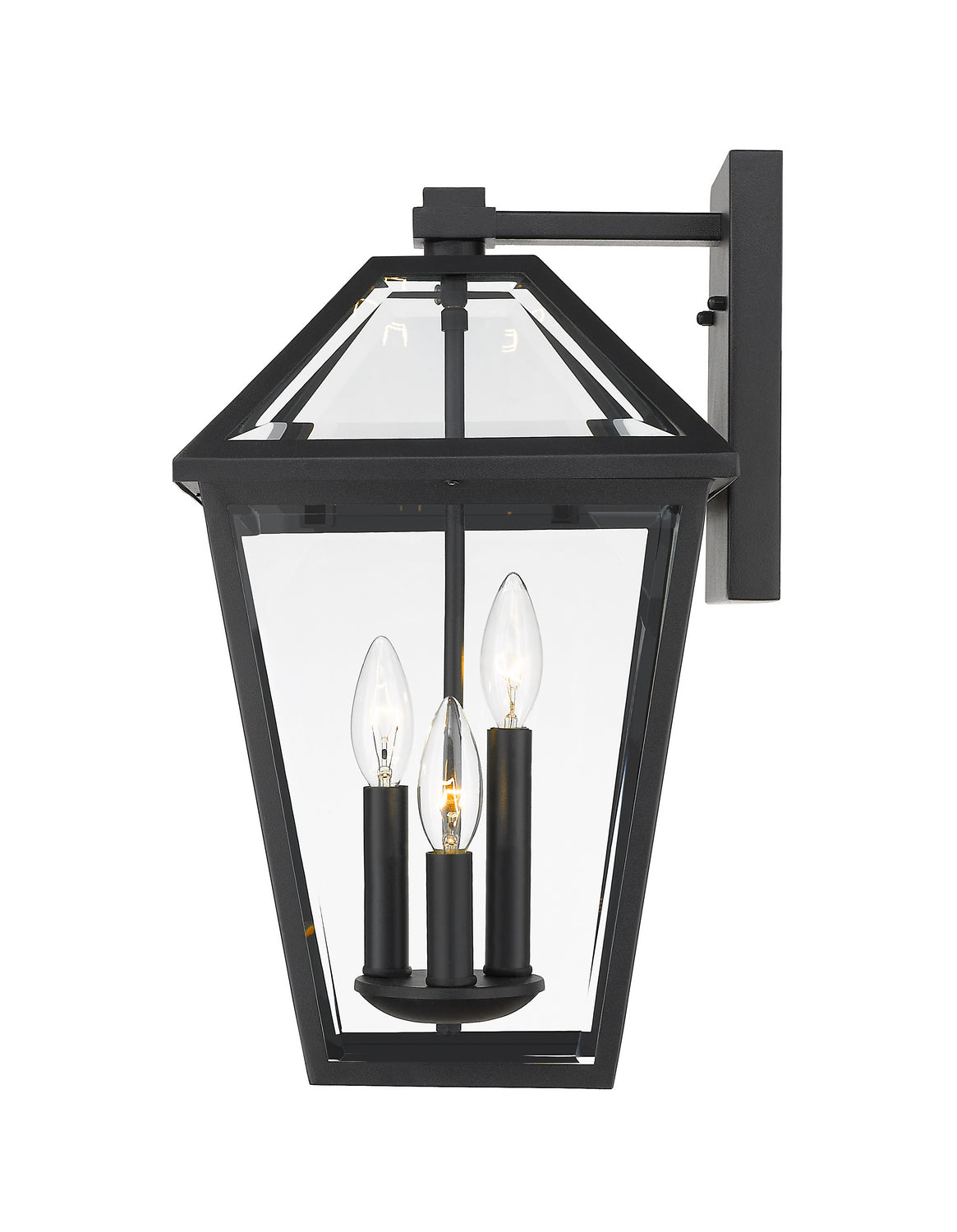 Lanterne murale extérieure Talbot Noir, 12 1/4" – vue 2