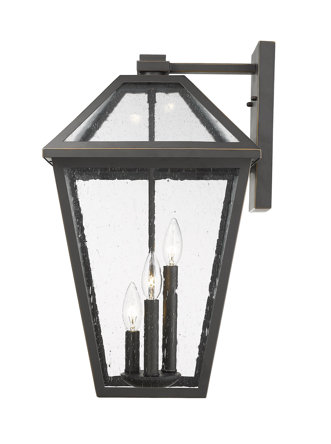 Lanterne murale extérieure Talbot Bronze huilé, 12 1/4" – vue 2