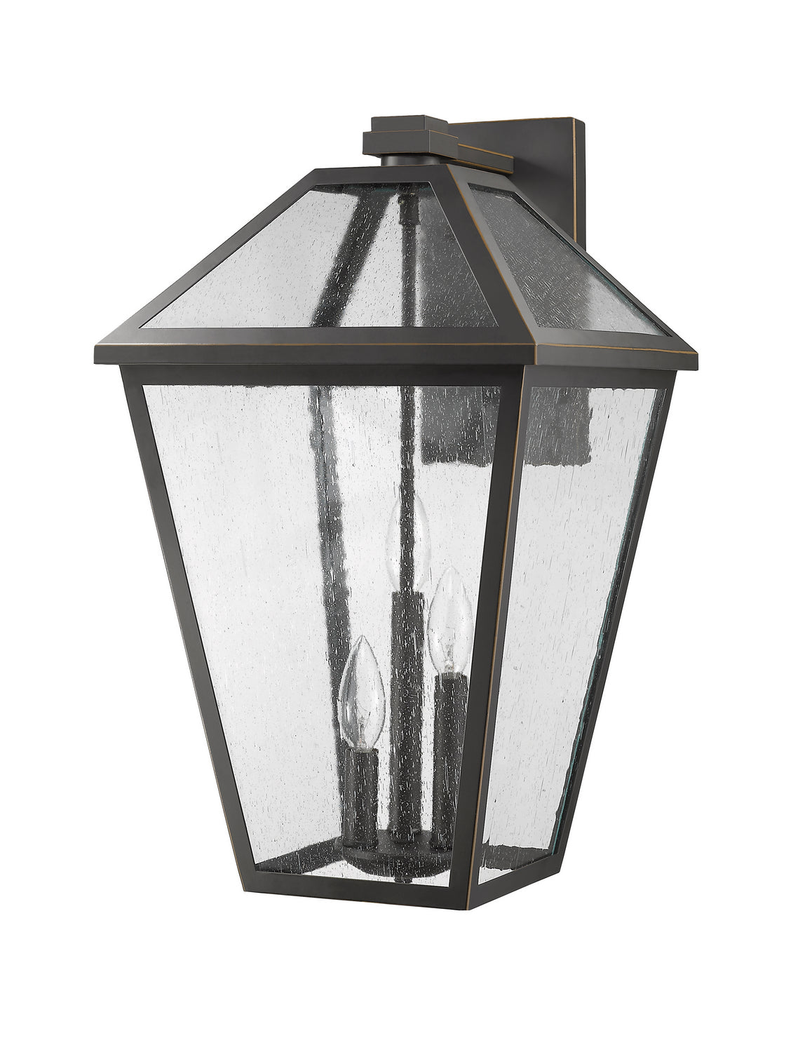 Lanterne murale extérieure Talbot Bronze huilé, 12 1/4" – vue 4