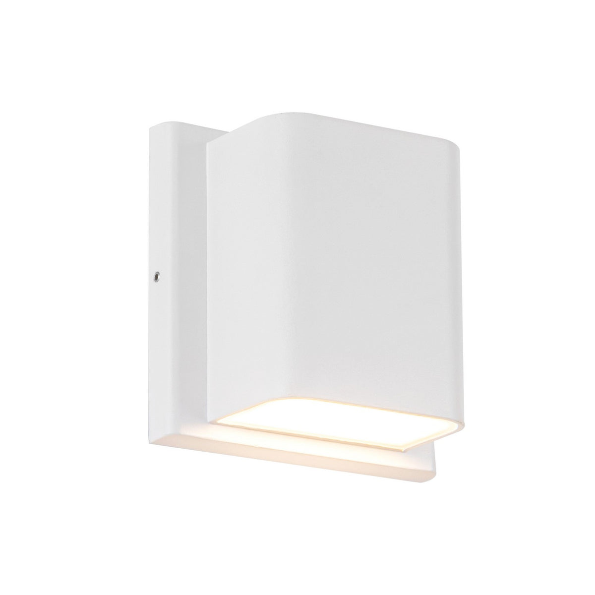 Applique extérieure Tolan Blanc, Vers le bas – Kuzco Lighting