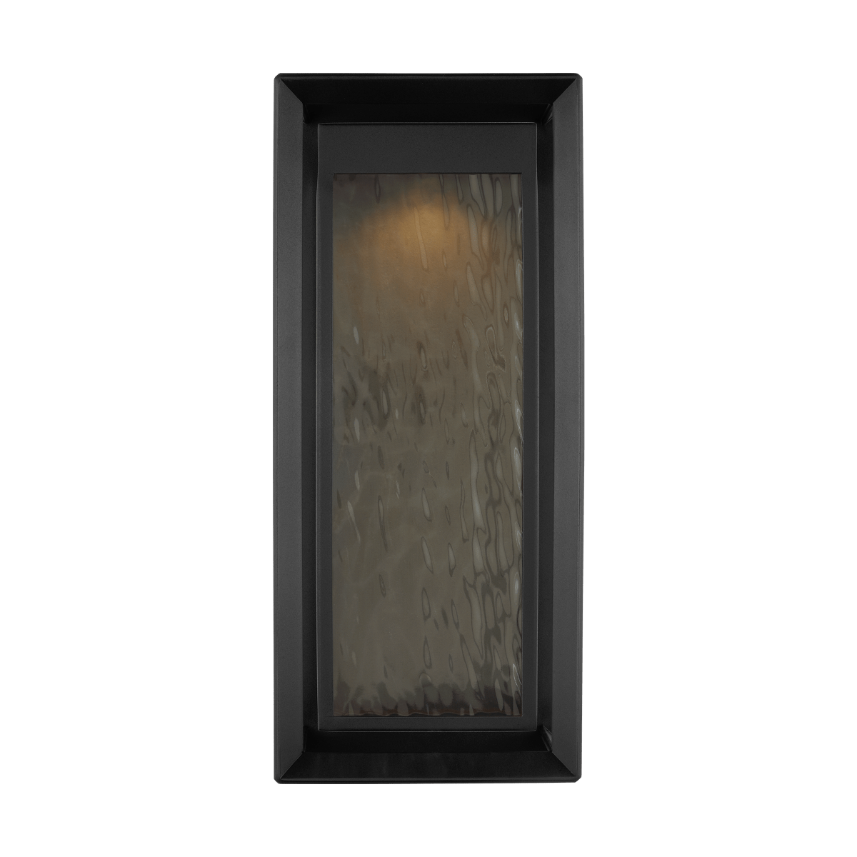 Murale extérieure Urbandale L - Black texturé 23" by Visual Comfort Studio | Luminaires & cie