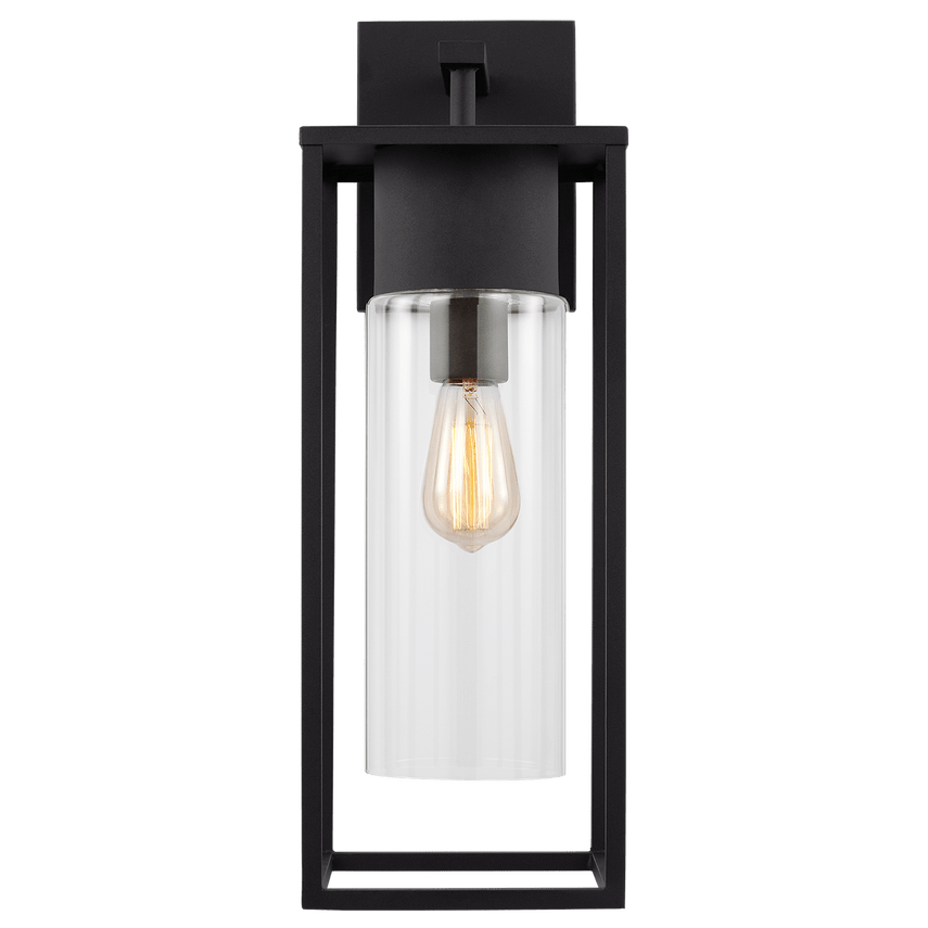 Murale extérieure Vado L - Noir 23" by Visual Comfort Studio | Luminaires & cie