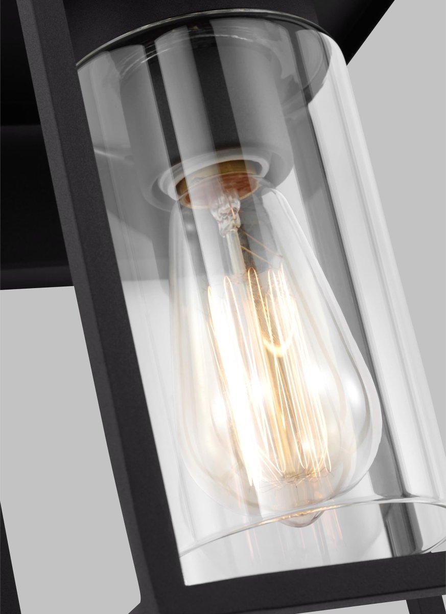 Murale extérieure Vado S - Noir 12" by Visual Comfort Studio | Luminaires & cie