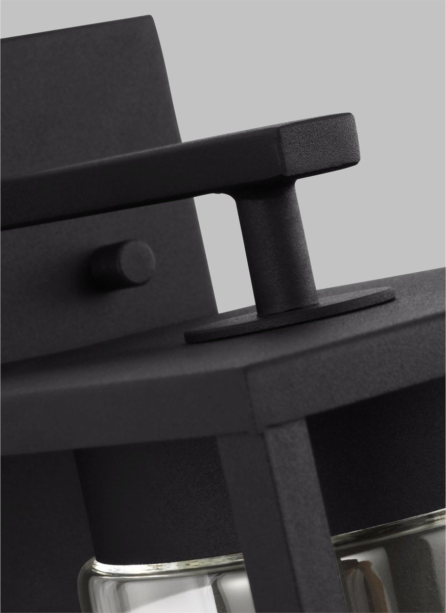 Murale extérieure Vado S - Noir 12" by Visual Comfort Studio | Luminaires & cie