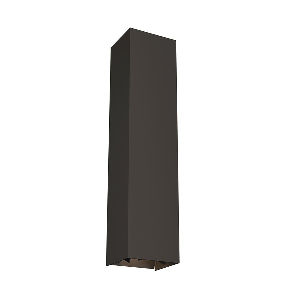 Murale extérieure Vex - Bronze 20" Vers le bas by Tech Lighting | Luminaires & cie