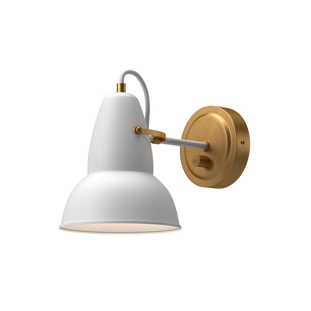 Murale Felix - Or vieilli / blanc by Alora Lighting | Luminaires & cie
