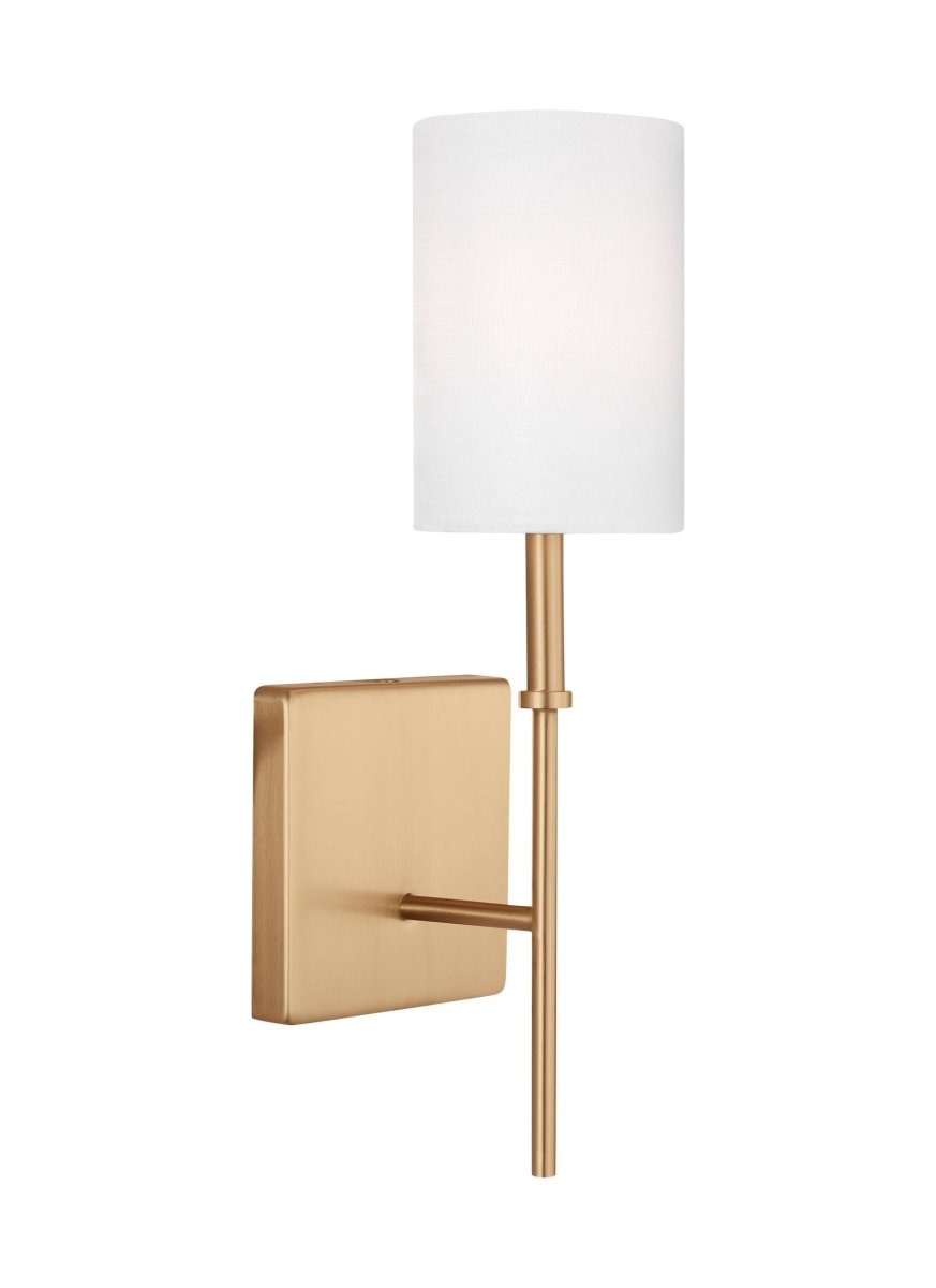 Murale Foxdale - Laiton satiné Ampoules DEL incluses by Visual Comfort Studio | Luminaires & cie