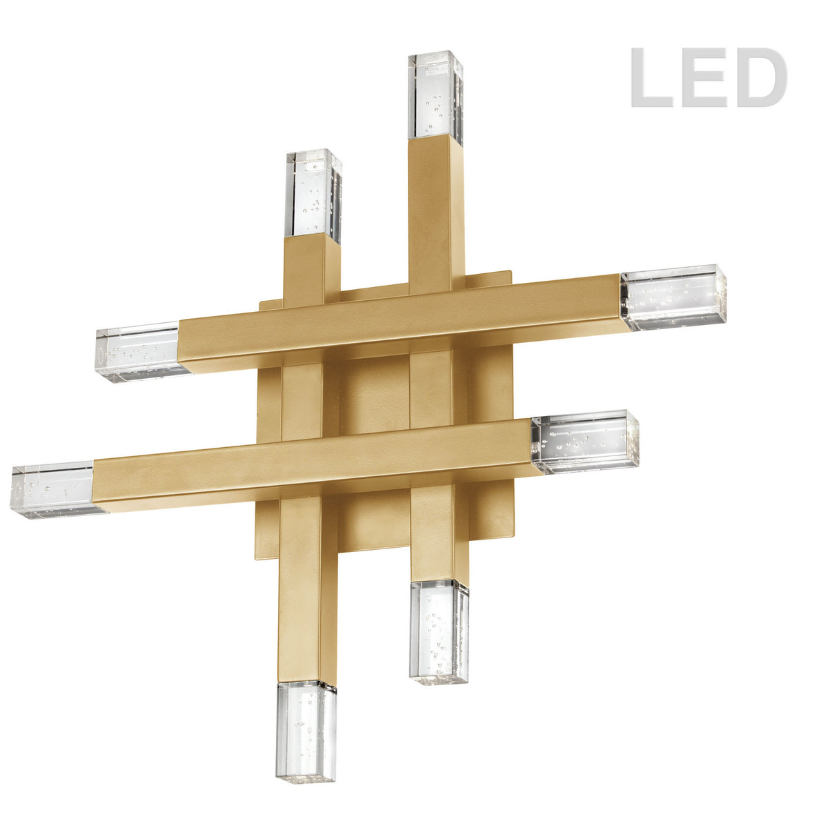 Applique murale Francesca Laiton vieilli – Dainolite