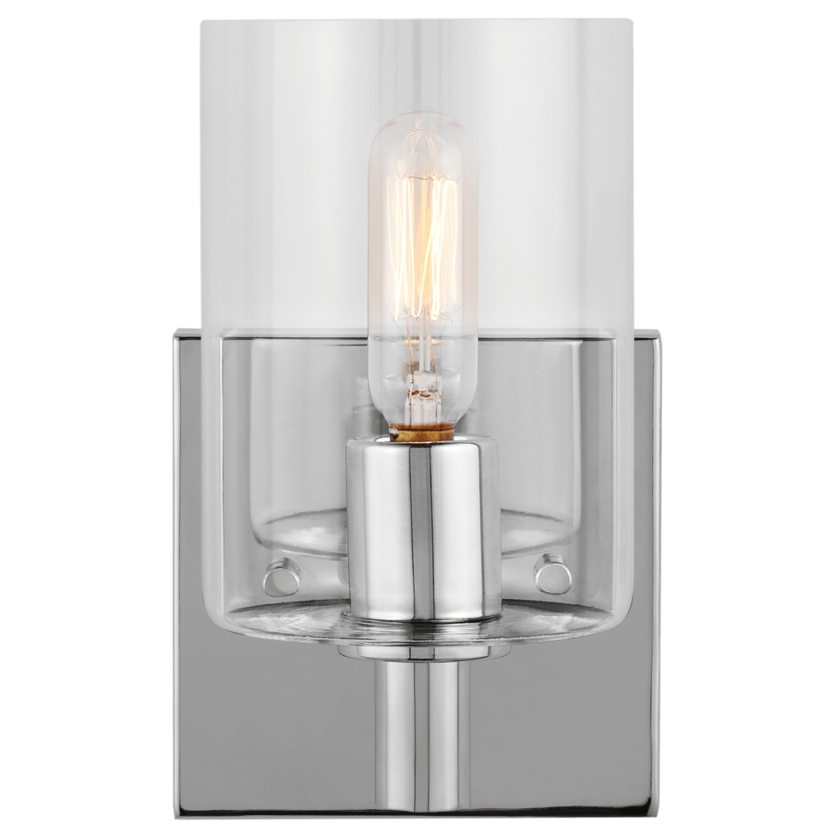 Murale Fullton - Chrome Ampoules non - incluses by Visual Comfort Studio | Luminaires & cie