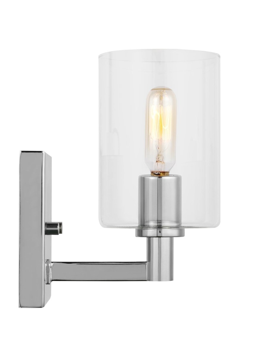 Murale Fullton - Chrome Ampoules non - incluses by Visual Comfort Studio | Luminaires & cie