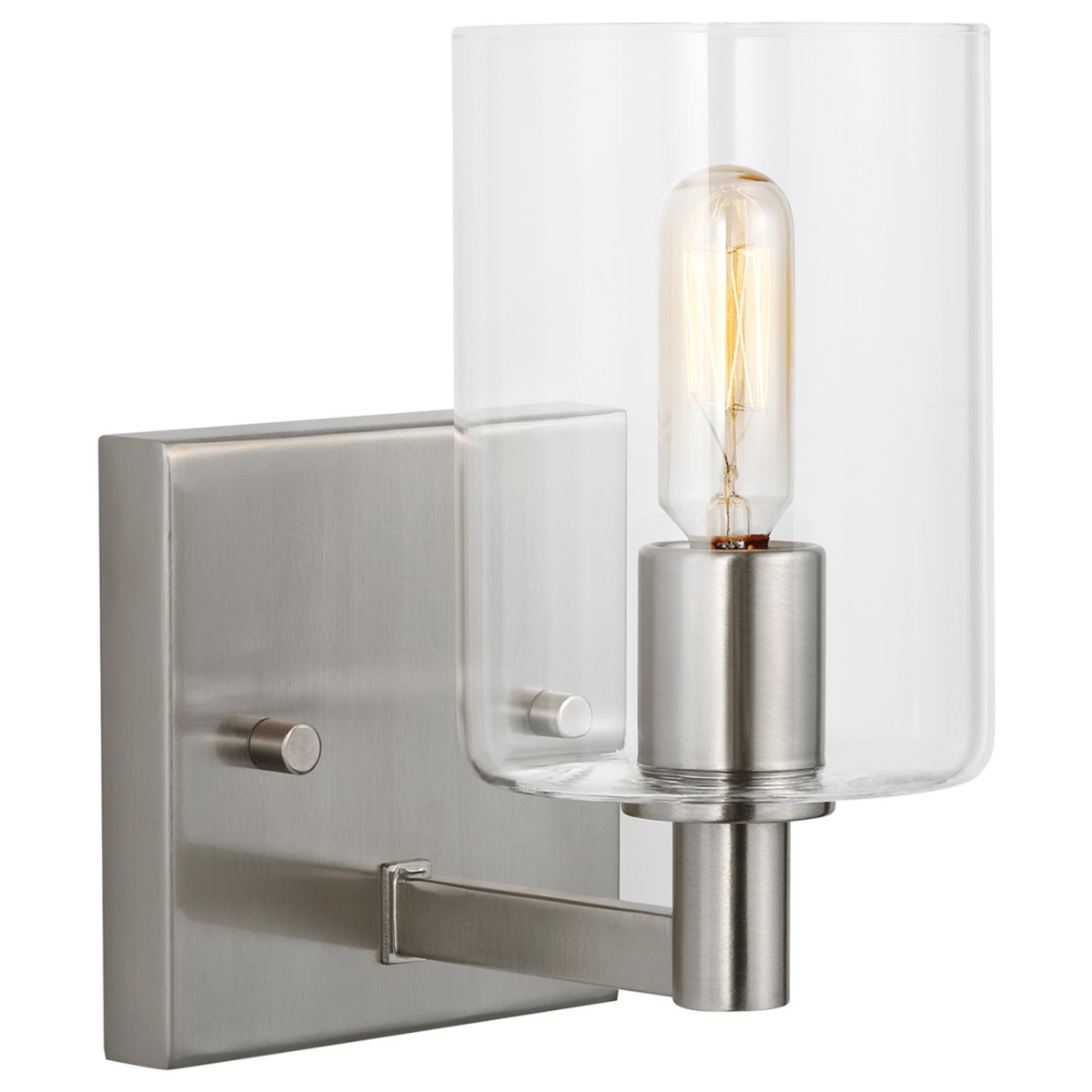 Murale Fullton - Nickel brossé Ampoules non - incluses by Visual Comfort Studio | Luminaires & cie