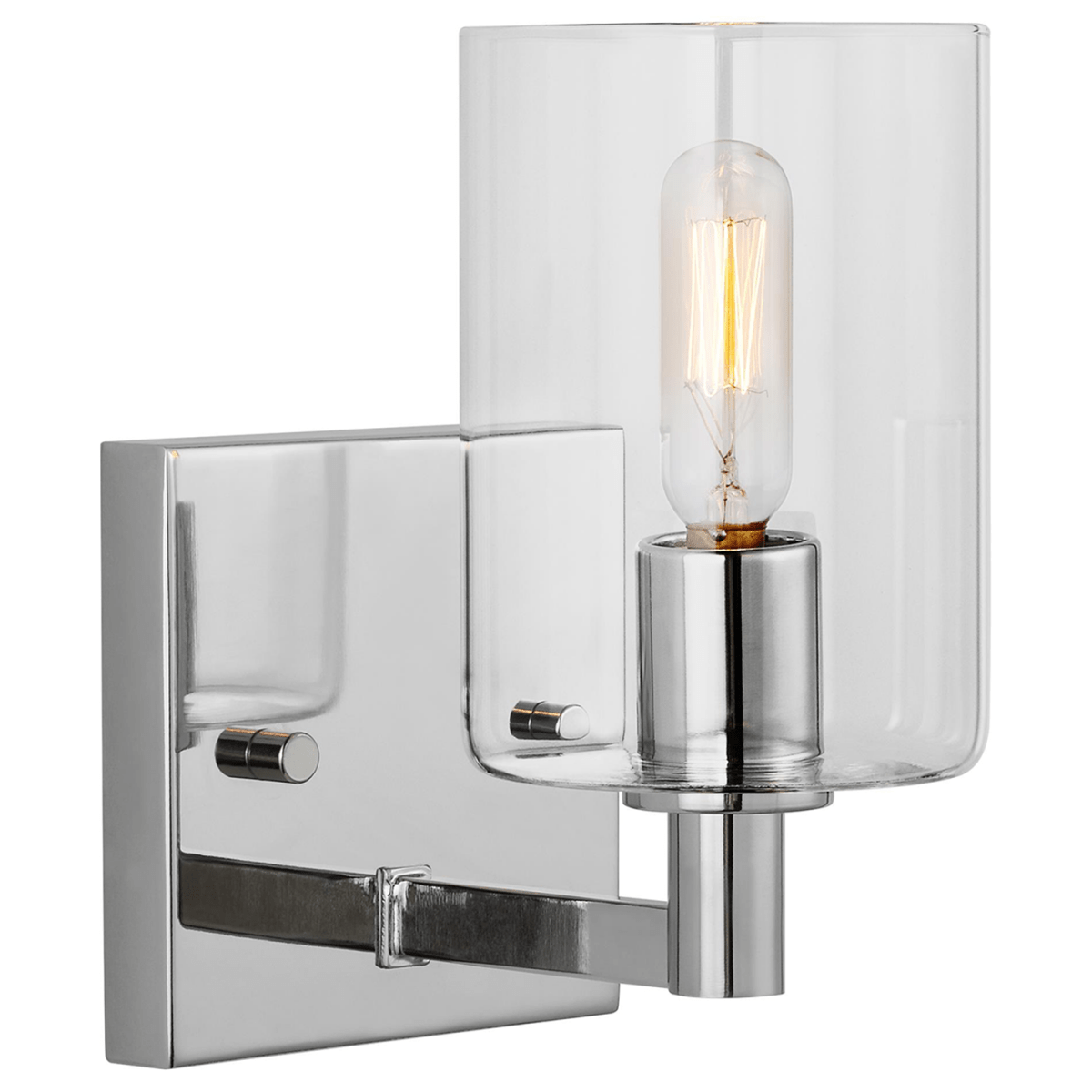 Murale Fullton - Chrome Ampoules DEL incluses by Visual Comfort Studio | Luminaires & cie