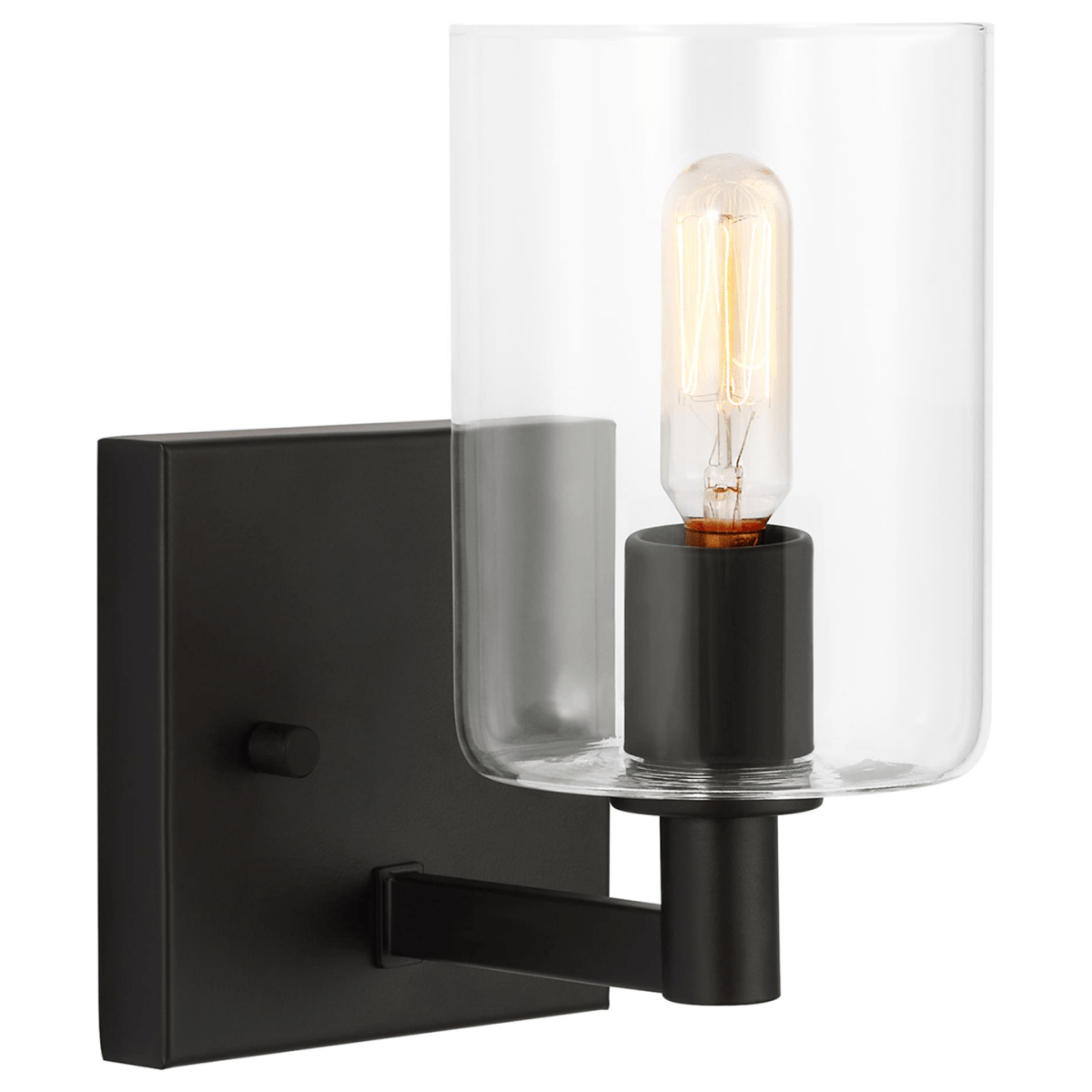 Murale Fullton - Noir de minuit Ampoules DEL incluses by Visual Comfort Studio | Luminaires & cie