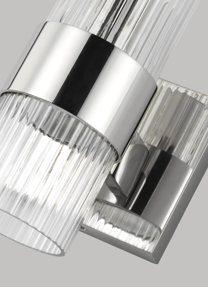 Murale Geneva - Nickel poli by Visual Comfort Studio | Luminaires & cie