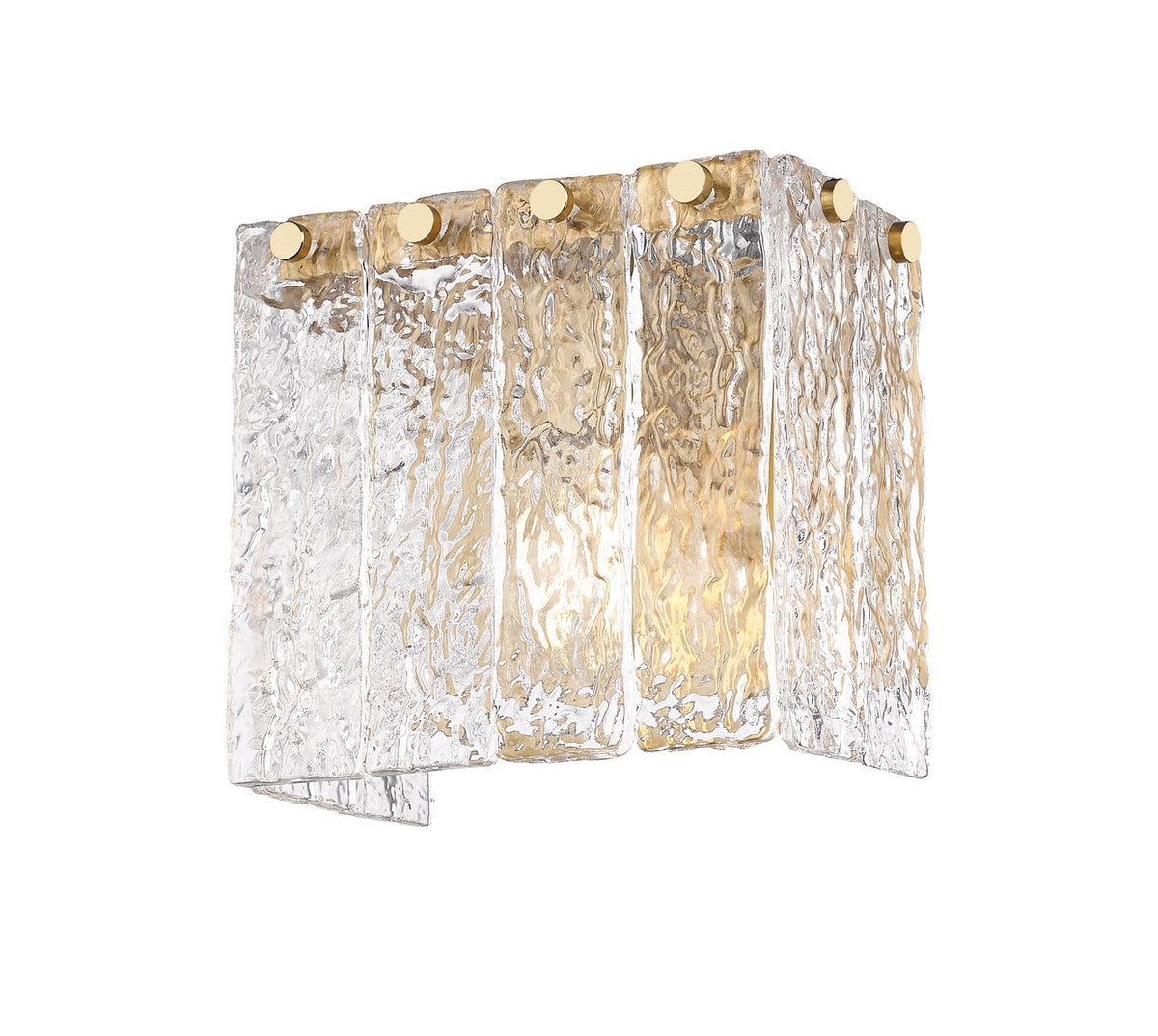 Applique murale Glacier Or moderne, 7 3/4" – vue 2