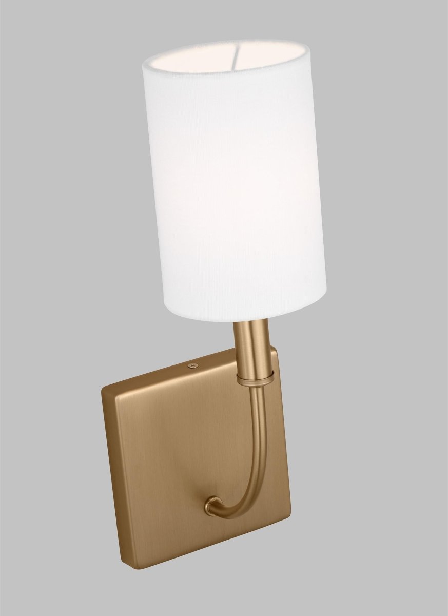 Murale Greenwich - Laiton satiné Ampoules non - incluses by Visual Comfort Studio | Luminaires & cie
