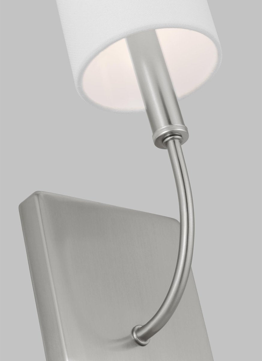 Murale Greenwich - Nickel brossé Ampoules non - incluses by Visual Comfort Studio | Luminaires & cie